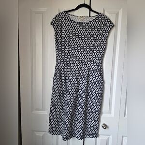 Boden 100% Cotton Dress 10 LONG